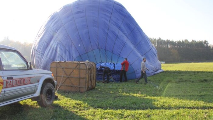 Dobrodružný let balónom, Žilina-3