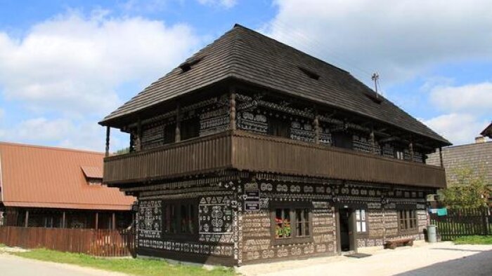 Museum exposition in Čičmany-1