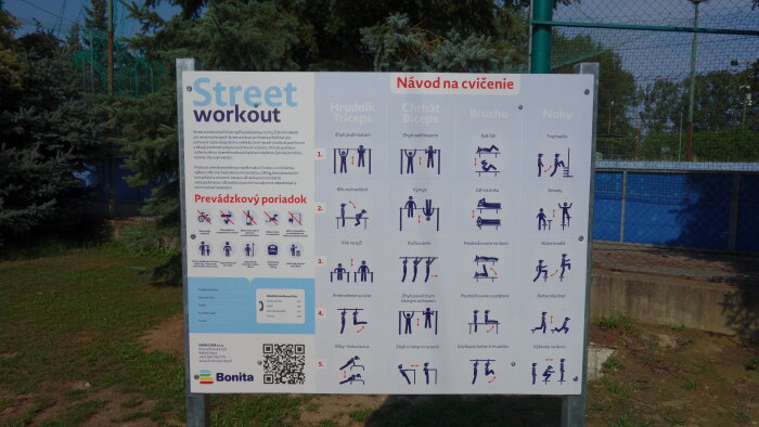 Playground and street workout at the football field - Ružindol-4