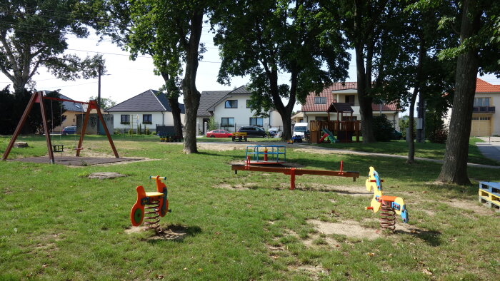 Playground, upper park - Ružindol-3