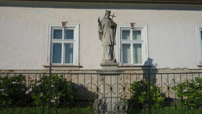 Statue of St. Ján Nepomucký - Ružindol-1