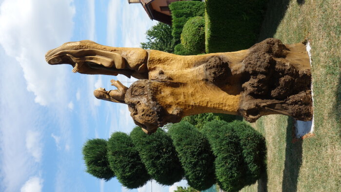 Sculpture of the Virgin Mary of Lourdes and St. Bernadette - Cífer part Jarná-3