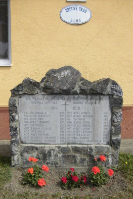 Pomník Obetiam 1. svetovej vojny - Dlhá-3