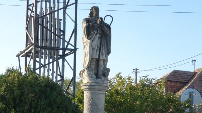 Statue of St. Vendelína - Dlhá-1
