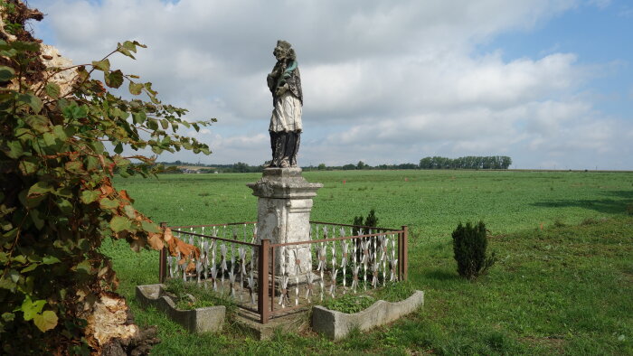 szobor Szent Ján Nepomucký - Zvončín-6