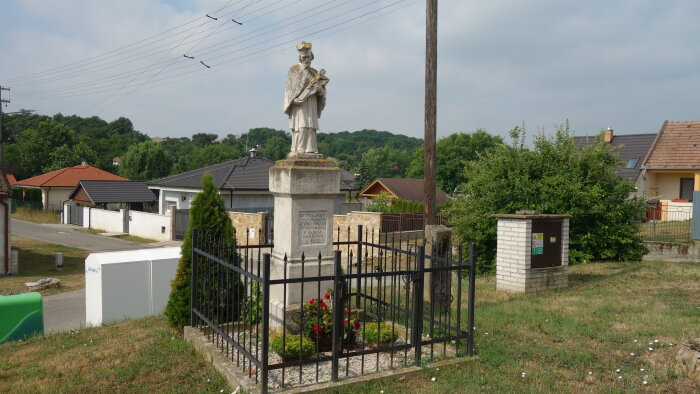 Statue des hl. Jan Nepomucký - Vištuk-1
