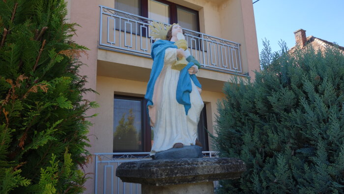 Statue des hl. Barbora - Suchá nad Parnou-2
