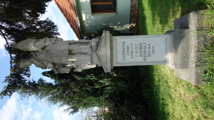 Statue of St. Floriána - Budmerice-4