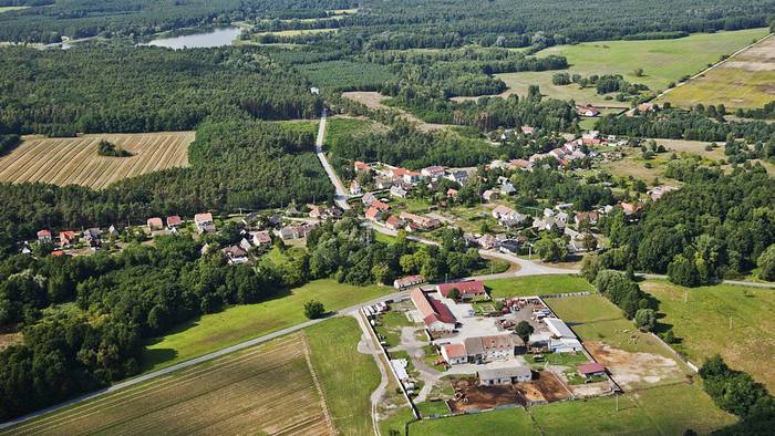 Das Dorf Borský Svätý Jur-1