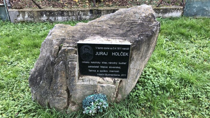 Memorial plaque Juraj Holček-1