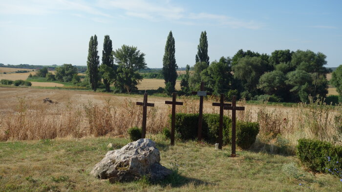 Kreuze an der Kapelle - Štefanová-4