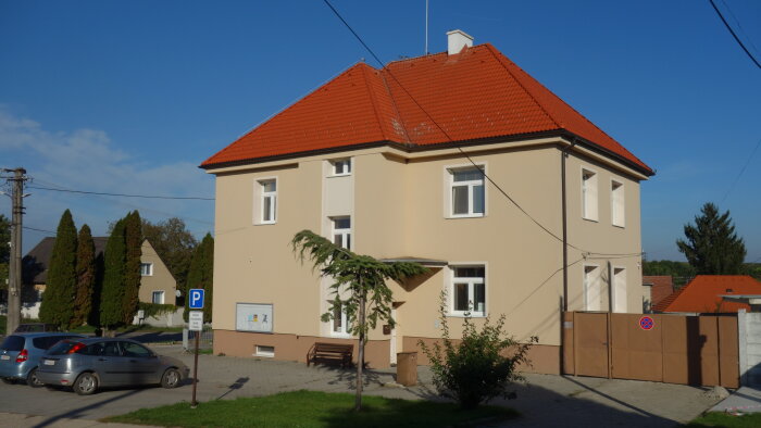 The former building of the Municipal Office - Budmerice-1