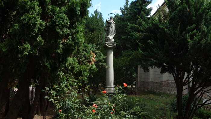Szeplőtelen Szűz Mária szobra - Báhoň-1