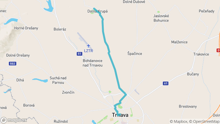 Trnava - route no. 4: to the manor house in D. Krupa-2