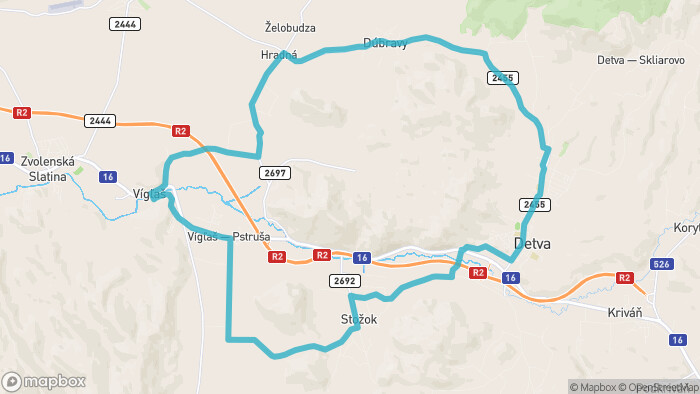 4. Strecke Detva - Vígľaš - Detva. OS 2022 Energie auf Rädern-1