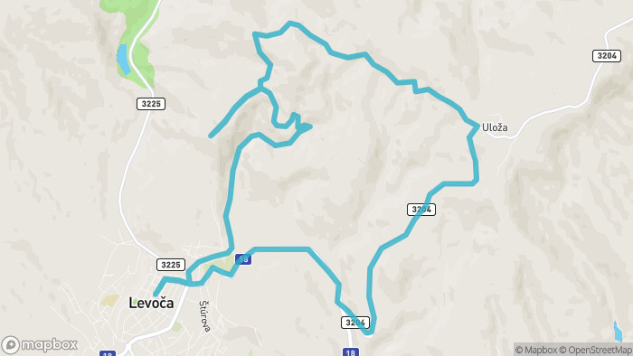 2. trasa Levoča - Mariánská hora - Levoča. OS 2022 Energie na kolech-1