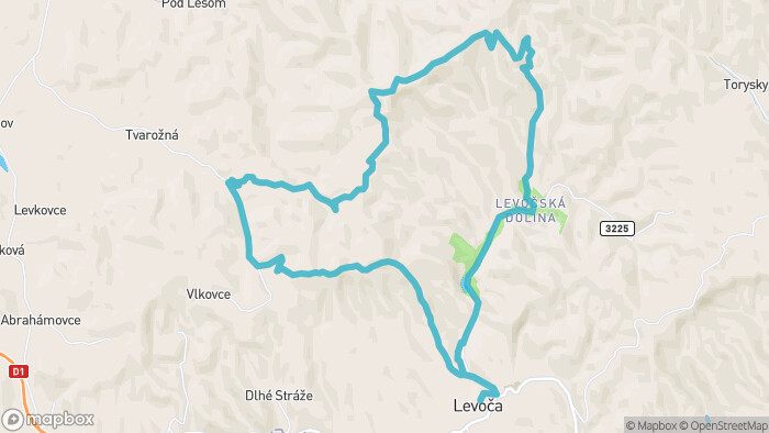 3. trasa Levoča - Levočská Dolina - Levoča. OS 2022 Energia na kolesách-1