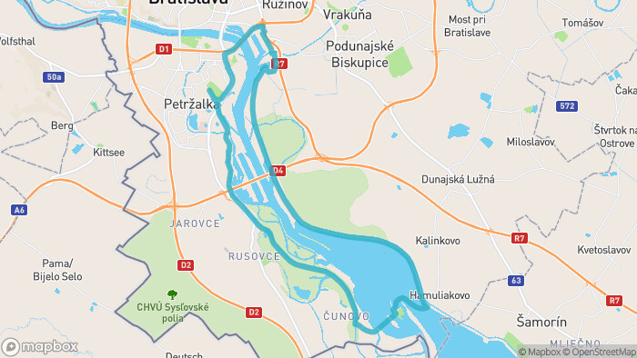 1. trasa Bratislava - Bratislava, Galéria Danubia - Bratislava. OS 2022 Energia na kolesách-1